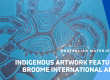 Indigenous artwork features at Broome International Airport